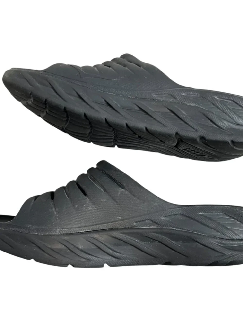 Hoka sandals Ora Recovery slide black EVA mens 9 womens 11 lightweight